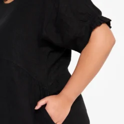 Robe Longue Unie En Lin -Promos Robe Divine Magasin 01de81862eed5563cb1c0f813ea2f8d4fdce5f9d 9YR221301 69 2 4