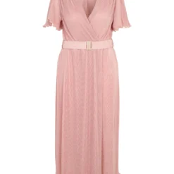 Robe Longue Unie Plissée -Promos Robe Divine Magasin 02f2925231385f687f7b4c9946714798b81e0f51 9YR221401 20 1 1