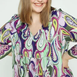 Robe En Viscose à Imprimé Cachemire Avec Bijoux -Promos Robe Divine Magasin 0efedcd21059508c26e1cdb5769c448f46544604 9YR132205 18 2 3