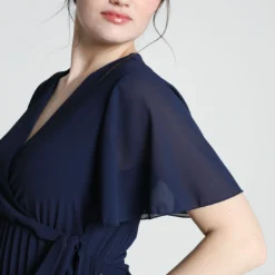 Robe Unie Plissée Avec Nœud -Promos Robe Divine Magasin 0fa9eca670d6d2ab26dd14cec9df321f2b95c90a 96R122702 19 2 5