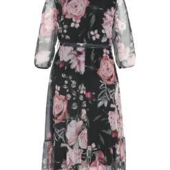 Longue Robe En Cache Cœur à Imprimé Floral -Promos Robe Divine Magasin 1146404faef89b5ec819f16c4ed0351e72f85d83 9YR232401 69 1 2