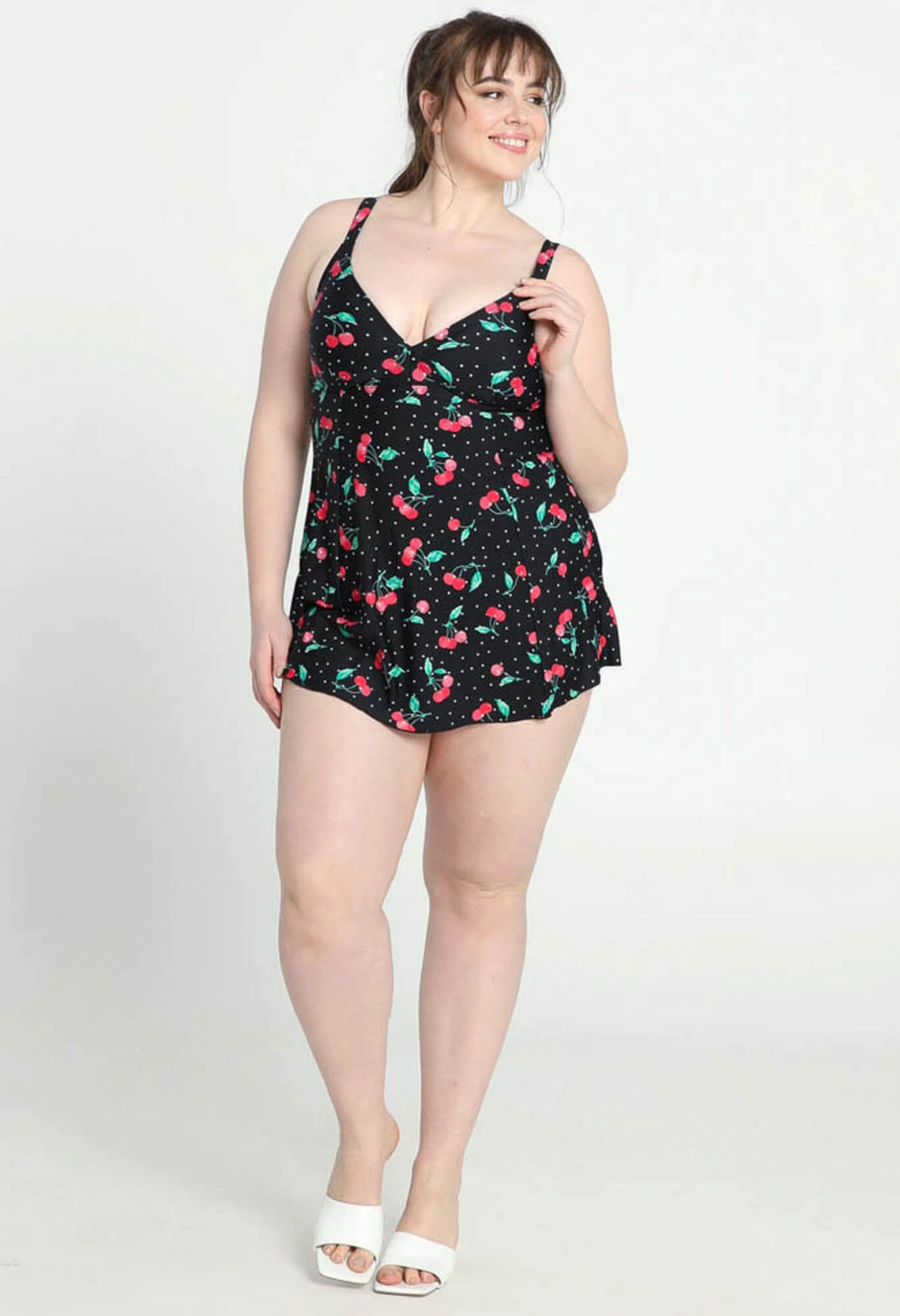 Robe De Plage à Pois Avec Cerise 8 Robe De Plage à Pois Avec Cerise – Image 6