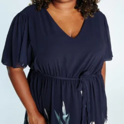 Robe Longue à Motif Floral -Promos Robe Divine Magasin 1d43fd60932489318e9406d32de909359249386c 9YR222803 19 2 3