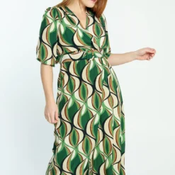 Robe Longue Motif Ethnique