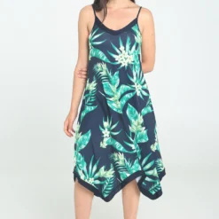 Cassis - Robe Foulard Imprimé Jungle