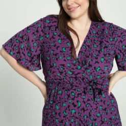 Robe Longue Portefeuille Effet Plissé -Promos Robe Divine Magasin 2606cf8aa72c929470ffeb2e5abf106ec5c62f5f 9VR331701 18 2 3