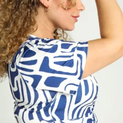 Robe Portefeuille à Motif Graphique -Promos Robe Divine Magasin 270cf13c429d392e44f75557a8b1d6117a0a0561 9VM332301 130 2 5