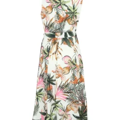 Robe Longue à Imprimé Tigre -Promos Robe Divine Magasin 36a5c1e51a27de746f8f2da8b3325d68a9e28dd7 96R332803 2 1 2