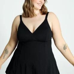 Robe De Plage Unie En Nid D'abeille