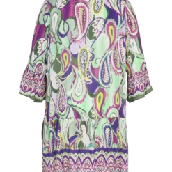 Robe En Viscose à Imprimé Cachemire Avec Bijoux -Promos Robe Divine Magasin 3a9a434935f4196cff2bd59edbe8a698cbae66ea 9YR132205 18 1 2