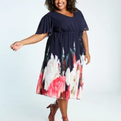 Robe Longue à Motif Floral -Promos Robe Divine Magasin 3f2e7e830982ca8b0b2eae40c7a5affbcb9acede 9YR222803 19 2 7