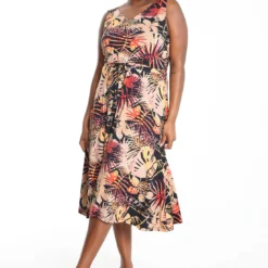 Robe Maille Froide Imprimé Jungle -Promos Robe Divine Magasin 400a382d3944f76cf248966decbdd10039c17789 7YR212401 65 2 7