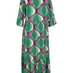 Robe En Viscose à Volants Imprimé Graphique -Promos Robe Divine Magasin 4558c3bfe3b603916abadee1529155b1f4a096ef 9VR322001 39 1 2