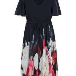 Robe Longue à Motif Floral -Promos Robe Divine Magasin 4b49ed39f56dd407dd0c2621109575a3264f3125 9YR222803 19 1 1