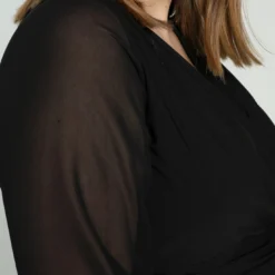 Robe Portefeuille Courte Unie Avec Manches En Voile 14 Robe Portefeuille Courte Unie Avec Manches En Voile -Promos Robe Divine Magasin 4e404b65e3c27aaf5ce799471a51ff016b8387b4 8VM121002 69 2 4