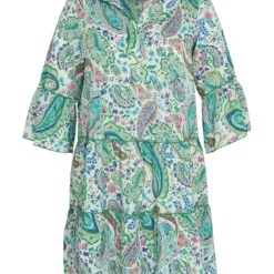 Robe Courte à Volants Avec Imprimé Cachemire -Promos Robe Divine Magasin 4e9294a40262bc57221f02ebe3fe7de8f676fc2a 9YR132902 39 1 1