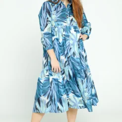 Robe Longue En Coton -Promos Robe Divine Magasin 51126a454648ffb6e0ba602b75eb3fc7d7ab9795 96R332101 78 2 8