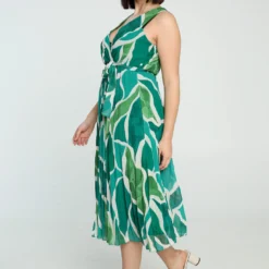 Robe Cache-coeur Plissée Imprimé Graphique 21 Robe Cache-coeur Plissée Imprimé Graphique -Promos Robe Divine Magasin 57ab0da4d74ef111dcad6c905a74c61b08b11bde 96R332710 39 2 9