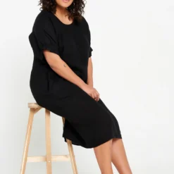 Robe Longue Unie En Lin -Promos Robe Divine Magasin 59ec8a6ebac441c61dbb1bde0a22482b7780699f 9YR221301 69 2 8