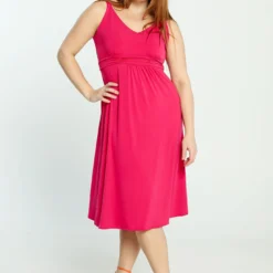 Robe Unie à Bretelles -Promos Robe Divine Magasin 5c137ea8dc38211e1df86db72a2dc01e38c0730d 96M321301 25 2 9