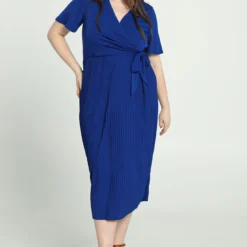 Robe Cache-cœur Plissée -Promos Robe Divine Magasin 5fbc397354e159408ad1a93cc5eb54512c20d456 9VM132701 82 2 9