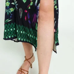 Robe Longue à Motif Floral Effet Broderie -Promos Robe Divine Magasin 62168d5a5ae803e3ea45a45a139fd7046f9d82ad 96M332310 39 2 5