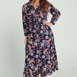 Robe Chemise En Viscose -Promos Robe Divine Magasin 6398e1020017a577341629eaedc3f324d3131978 96R332804 19 2 7