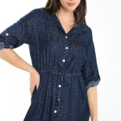 Robe En Lyocel Denim Imprimé Léopard -Promos Robe Divine Magasin 66fbbd5a94dceb6c3573b943d9a9a9e433e70d0b 76R322401 16 2 3