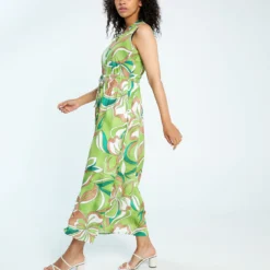 Robe Longue En Viscose Imprimé Graphique -Promos Robe Divine Magasin 6b58d104c98b67904cf8b7012e6118c36f30a9b6 96R332010 39 2 8