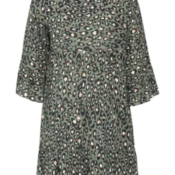 Robe Tunique En Viscose Imprimé Léopard -Promos Robe Divine Magasin 70d6db3265f0fa2e1312cdabb567d6e2217cbc02 4TR13290537 1 2