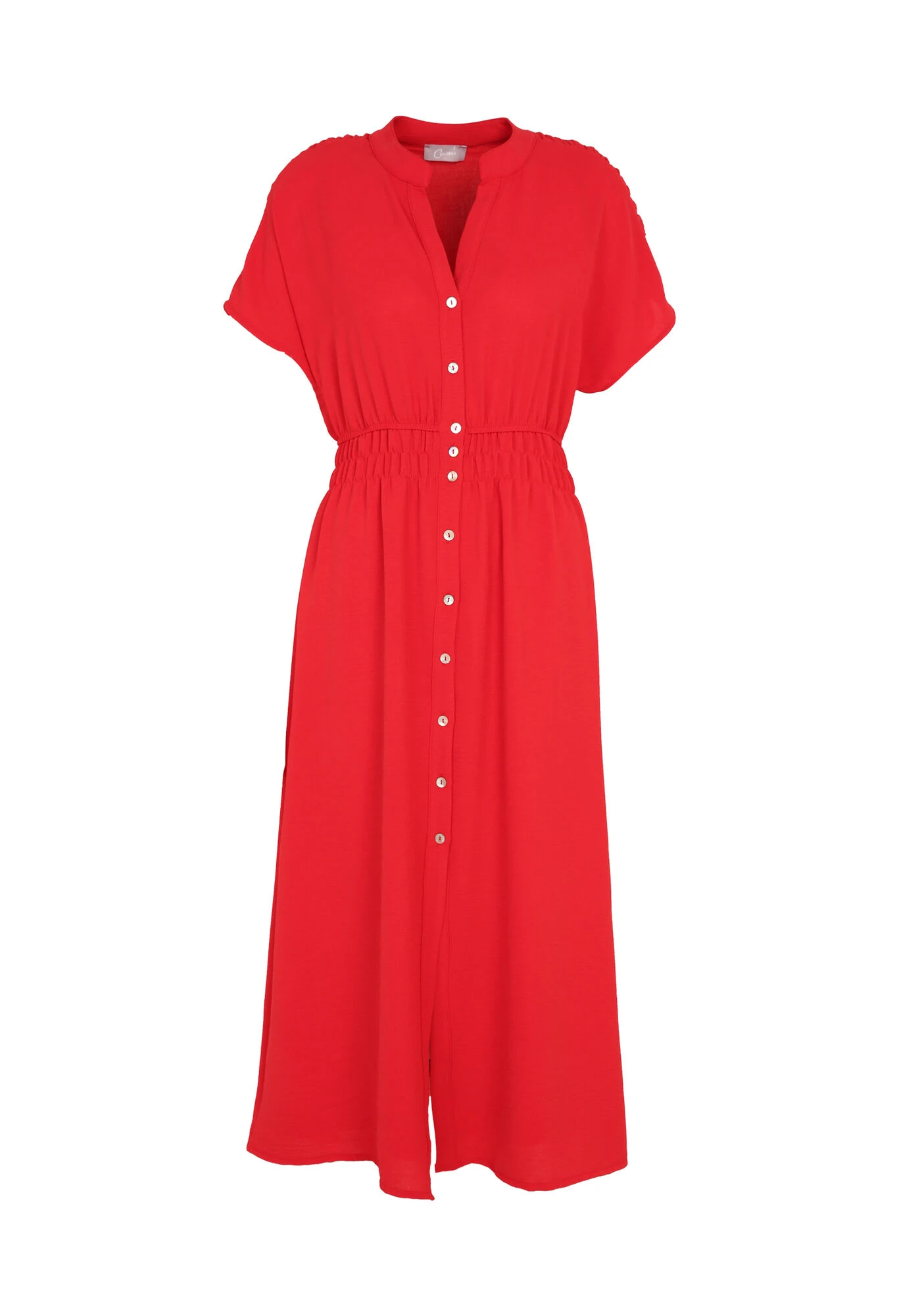 Robe Longue Boutonnée Unie 12 Robe Longue Boutonnée Unie – Image 10