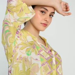 Robe Folk à Motif Ethnique -Promos Robe Divine Magasin 76a27fa86936586c83c75480821351cdce851615 96R322009 121 2 4