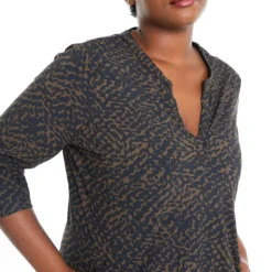 Robe Courte En Matière Travelwear à Motif Peau De Bête -Promos Robe Divine Magasin 772e2c2c419c5cac63bad8d17484402b64ae1ac0 8VR222801 37 2 3