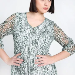 Robe à Dentelle à Imprimé Graphique -Promos Robe Divine Magasin 7a827b6e4ef697ec046b8dbd65f53611f00cd62a 96M322502 37 2 5