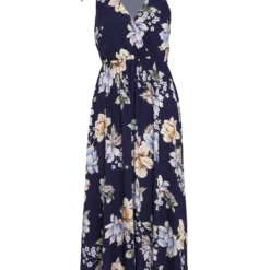 Longue Robe Portefeuille à Imprimé Floral -Promos Robe Divine Magasin 7d4d8a29c486fef77afe7b080b92d50cc12945ec 76R332011 19 1 1