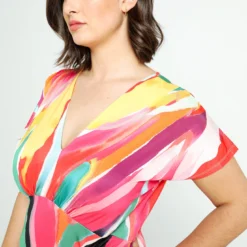 Robe Longue à Motif Abstrait -Promos Robe Divine Magasin 7ddf4580bbff22d9016cc5369c36e71310cd8771 9YR222404 65 2 6