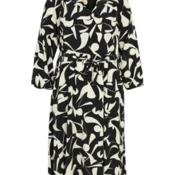 Robe Longue Portefeuille à Imprimé Graphique -Promos Robe Divine Magasin 82aa2a09f727f63f4809f4397f445502cbce264a 9VR131701 147 1 1