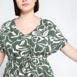 Robe Longue à Imprimé Graphique -Promos Robe Divine Magasin 8a40ca5906bf99be5bb8bbbef5d64819384b0813 96R332001 37 2 6