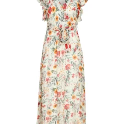 Robe Mi-longue Coquelicot