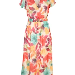 Robe Mi-longue Motif Aquarelle -Promos Robe Divine Magasin 987feb285fbc30c15842cfa48e02d2d4e66c55d0 96R332713 65 1 1