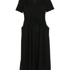 Robe Unie Mi-longue Avec Ceinture -Promos Robe Divine Magasin 98c9220fc5d10440eb221a3e876ec1b36b646e5d 9VM122702 69 1 1