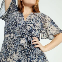 Robe Plissée Imprimé Cachemire -Promos Robe Divine Magasin 9dc263ed347df0d0a8298807049d73eb041d278e 96R322706 19 2 5