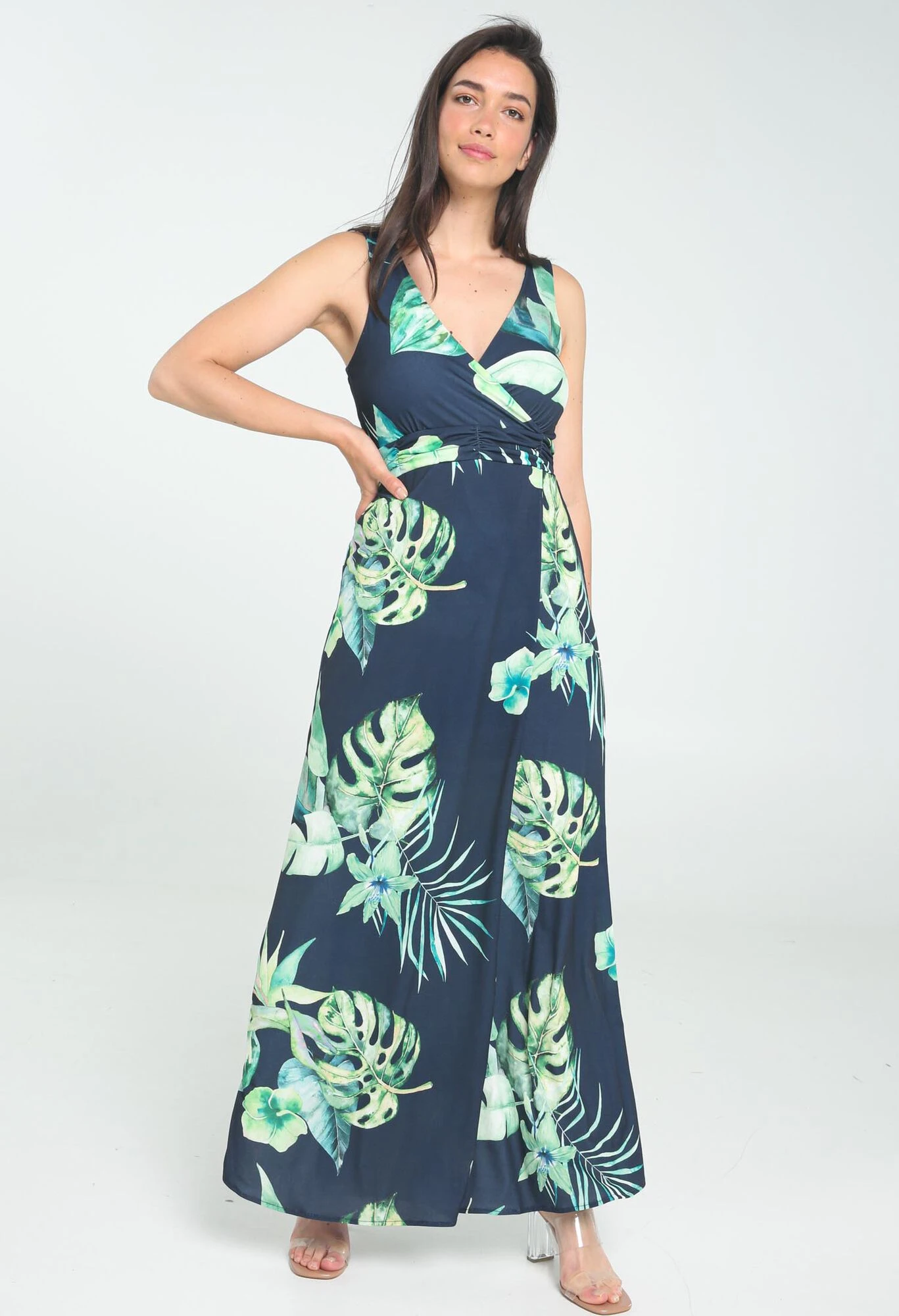 Cassis - Robe Imprimé Tropical