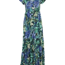 Robe Longue à Motif Feuillage -Promos Robe Divine Magasin ab706b7e80081768e6dbad0355688f7ab3f22276 96M332311 39 1 1