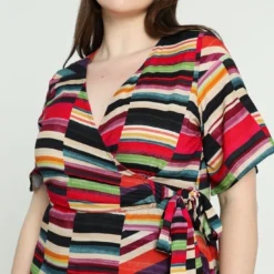 Robe Portefeuille à Rayures -Promos Robe Divine Magasin ad2447f70d30681046b0268d9222f5ea10c9c20f 9VR332001 65 2 6