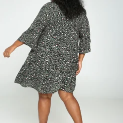 Robe Tunique En Viscose Imprimé Léopard -Promos Robe Divine Magasin ad5466b1fd89e4df3f3970cda672e8898d07d93a 4TR13290537 2 3