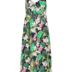 Cassis - Robe Longue Imprimé Tropical -Promos Robe Divine Magasin affb4800df69df5e0d25bcfb58ee4e5a2c001898 46R33270239 1 1