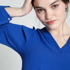 Robe Longue Plissée Et Boutonnée -Promos Robe Divine Magasin b170d6b295e31f72915b1861d9923319df2a01a5 96R131801 130 2 4