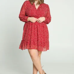 Robe Courte à Petits Cœurs Avec Voile Et Smock à La Taille -Promos Robe Divine Magasin b255b77610abda4d45c1319b7c1c3b0b631fb858 9YR142880 119 2 9