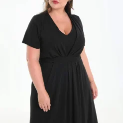 Robe Mi-longue Unie -Promos Robe Divine Magasin b7fb2a0597a41cd287214093027e4a2eff96c528 8VM331701 69 2 3